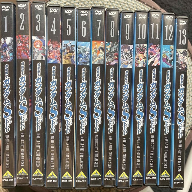 機動戦士ガンダムSEED　1 〜１３　DVD