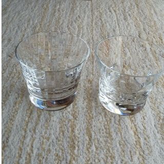 ☆2個セット☆Baccarat グラス ストライプと水玉の通販 by むら's shop ...