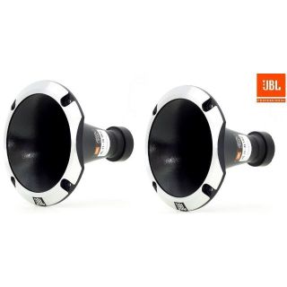 2個セットJBL アルミホーン HL11-25 Trio 黒　外向き(カーオーディオ)