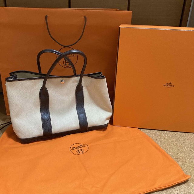 Hermes(エルメス)の値下げ！エルメス　ガーデンパーティー レディースのバッグ(トートバッグ)の商品写真