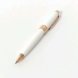 モンブラン(MONTBLANC)のモンブラン ボールペン 白×ゴールド(ペン/マーカー)