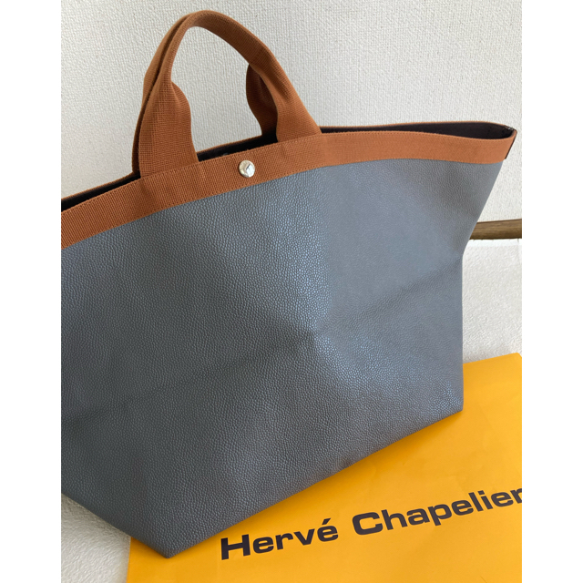 Herve Chapelier(エルベシャプリエ)のエルベシャプリエ　713GP  グラニ　ヴィゴーニュ　ダブルハンドル レディースのバッグ(トートバッグ)の商品写真