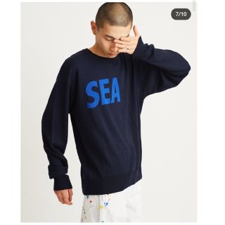 WIND AND SEA ウィンダンシー シルクニット