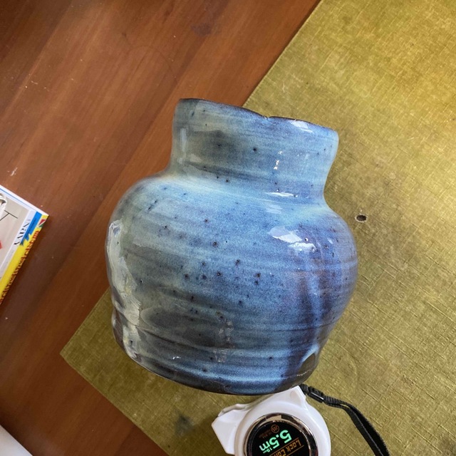 唐津釉薬の花瓶 4