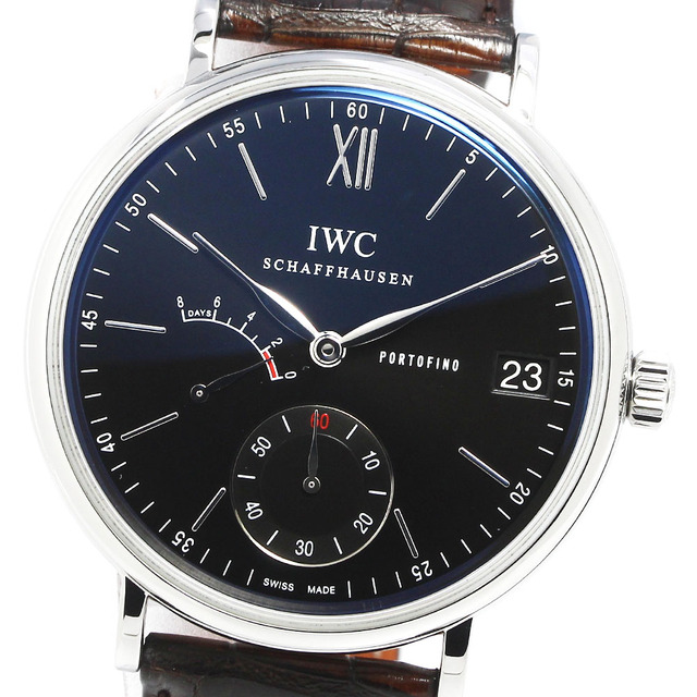 IWC IWC SCHAFFHAUSEN IW510102 ポートフィノ ハンドワインド 8デイズ 手巻き メンズ _745844 | フリマアプリ  ラクマ