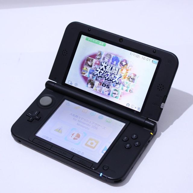 ニンテンドー3DS LL 本体 シルバー ブラック