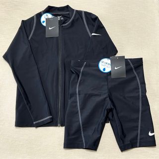 ナイキ(NIKE)のNIKE ナイキ 長袖 ラッシュガード＆ロングスパッツ 男児 ボーイズ 130(水着)