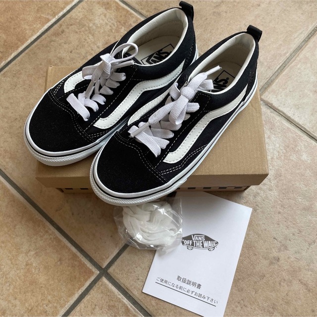 VANS(ヴァンズ)のキッズ 【VANS】 OLD SKOOL V36 CK BLACK 20.0cm キッズ/ベビー/マタニティのキッズ靴/シューズ(15cm~)(スニーカー)の商品写真