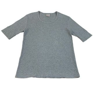 アヴィレックス(AVIREX)のAVIREX アビレックス 5分袖 リブTシャツ Uネック(Tシャツ/カットソー(七分/長袖))