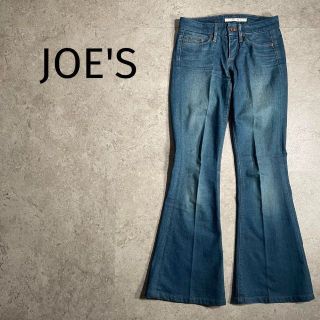 メキシコ製 Y2K JOE'S フレアジーンズ デニム ローライズ ビジュー