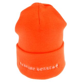 CHROME HEARTS クロムハーツ Cashmere Cemetery Cross Beanie カシミヤセメタリークロス ビーニー ニットキャップ ニット帽 レザークロスパッチ クロスボールボタン ブラック