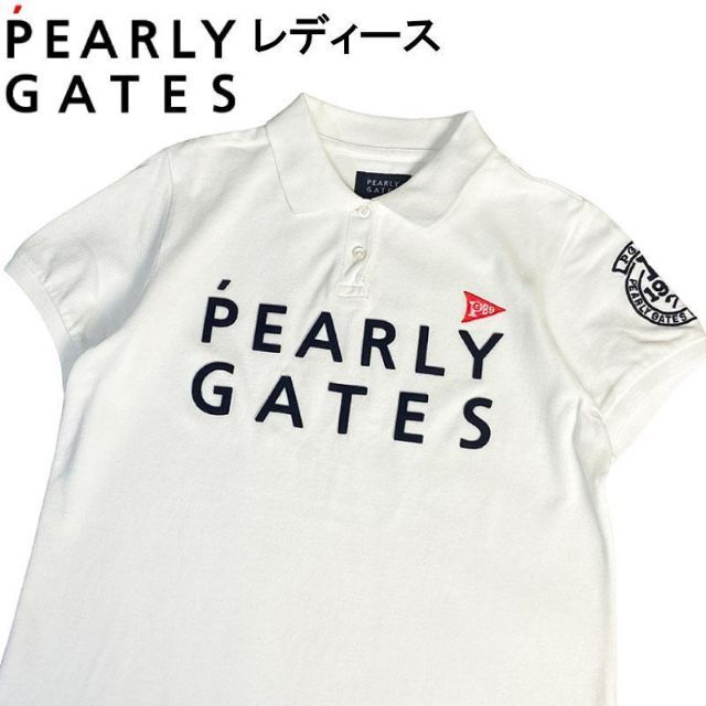 【OFF】PEARLY GATES パーリーゲイツ　30周年限定ポロシャツ