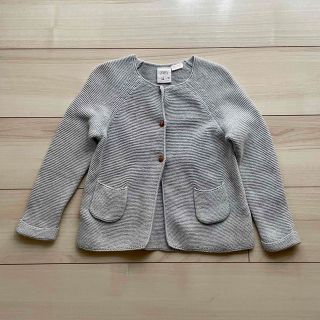 ザラ(ZARA)の【ほぼ未使用】ZARA ザラ　3-4years  100  104 105(カーディガン)