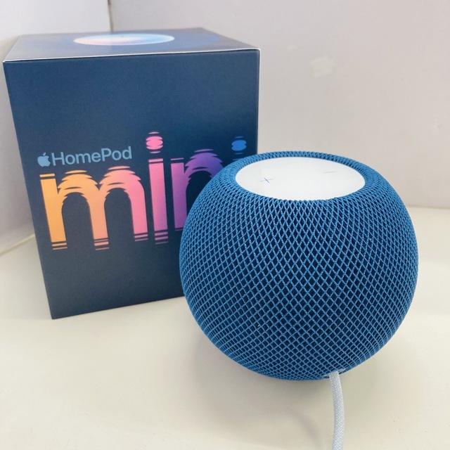 Apple Home Pod mini ブルー - スピーカー