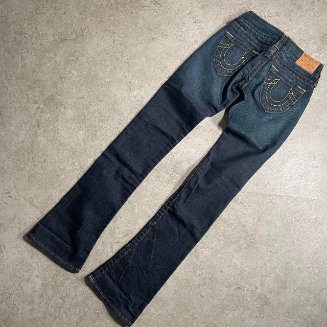 TRUE RELIGION JOEY 濃紺ストレッチフレアデニム ローライズ24