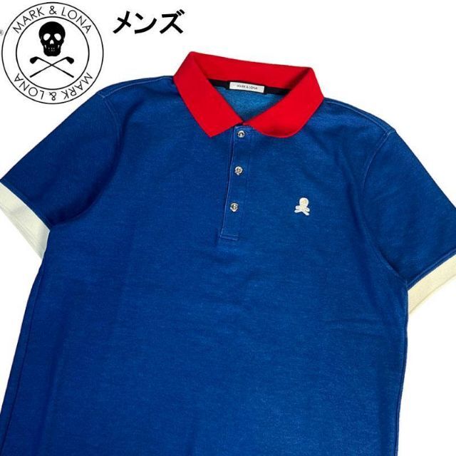 マークアンドロナ ゴルフウェア ポロシャツ48-