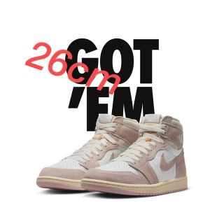 ジョーダン(Jordan Brand（NIKE）)のNike Air Jordan 1  "Washed Pink" 26cm(スニーカー)