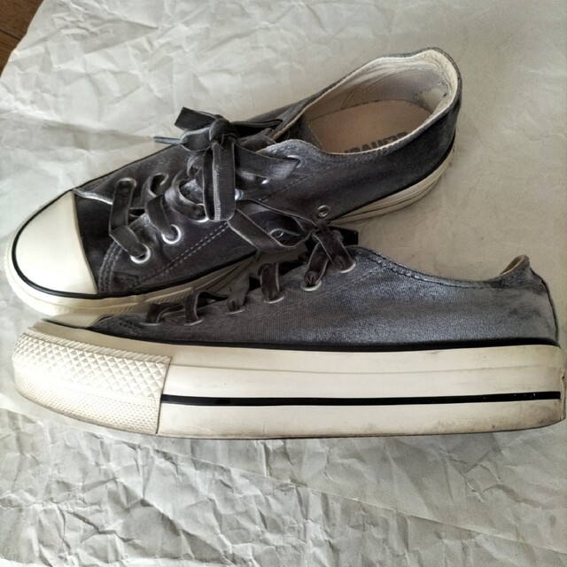 CONVERSE 厚底スニーカー24cm