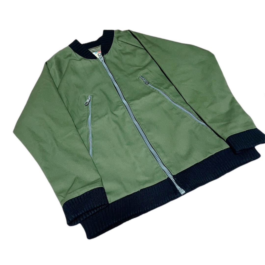希少★Monitaly モニタリー USA製 ハの字 ジップアップアップブルゾン