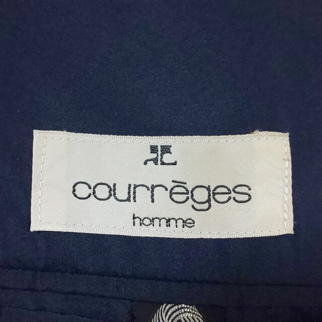 Courreges(クレージュ)の【極希少/美品】courreges ヴィンテージ ダブルジャケット エンブレム釦 メンズのジャケット/アウター(テーラードジャケット)の商品写真
