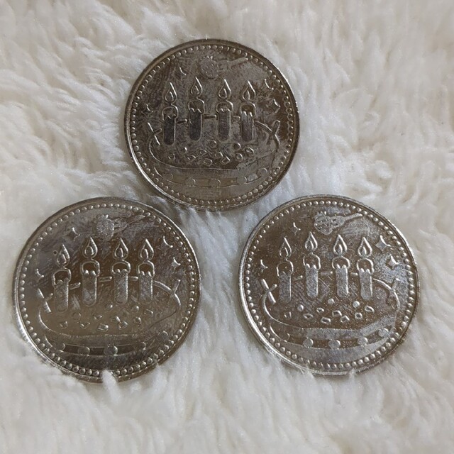 スイパラ　コイン　3枚