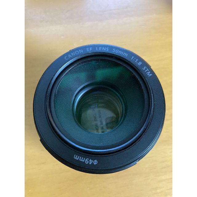 Canon(キヤノン)の【美品】Canon キヤノン　EF 50mm 1.8 STM スマホ/家電/カメラのカメラ(レンズ(単焦点))の商品写真