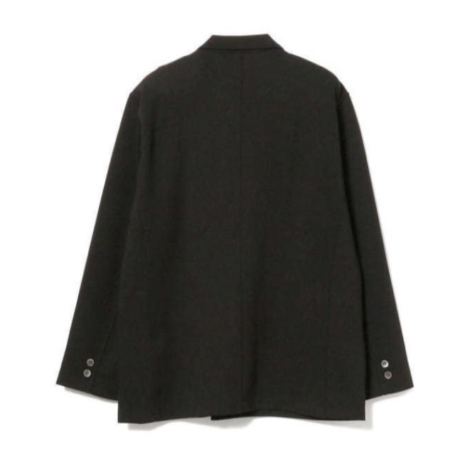 BEAMS(ビームス)の BEAMS HEART ビームス ビッグシルエット ポンチ W・JKT (ブラ メンズのジャケット/アウター(テーラードジャケット)の商品写真