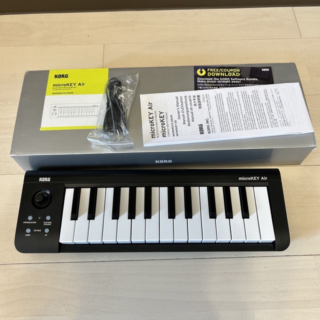 KORG(コルグ)のKORG  microKEY2-25 AIR  楽器のDTM/DAW(MIDIコントローラー)の商品写真