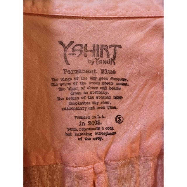 YANUK(ヤヌーク)のお買得！ヤヌーク コットンシャツ 未使用 レディースのトップス(シャツ/ブラウス(長袖/七分))の商品写真