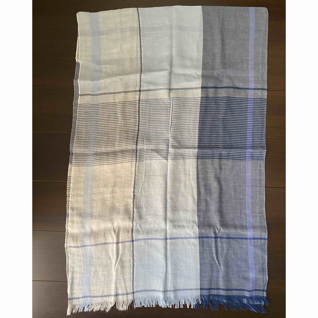 マルチクロス 60×180cm 青色 ストライプ 1