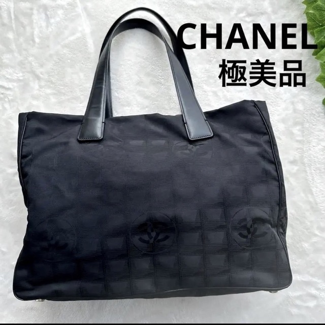 極美品❣CHANELニュートラベルトートバック❣ブラック | eclipseseal.com