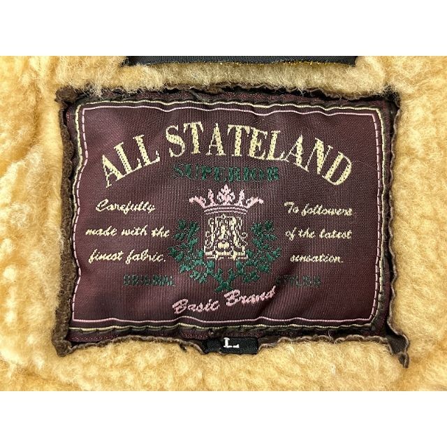 G① 定価10万 極暖 ALL STATELAND B-3 ムートン ジャケット