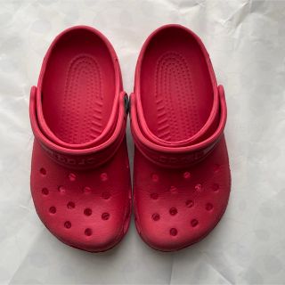 クロックス(crocs)のクロックス　子供用　クロックス　10-11  17.5センチ(サンダル)