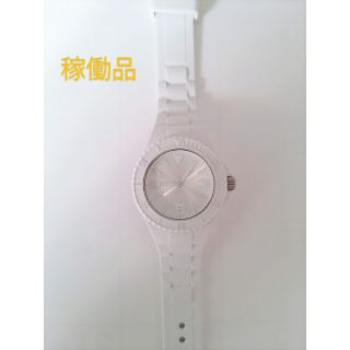 アイスウォッチ(ice watch)のice watch　アイスウォッチ　ホワイト(腕時計(アナログ))