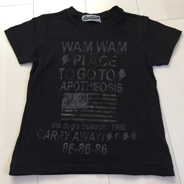 WAMWAM(ワムワム)のWAMWAM 120 Tシャツ　2枚セット キッズ/ベビー/マタニティのキッズ服男の子用(90cm~)(Tシャツ/カットソー)の商品写真