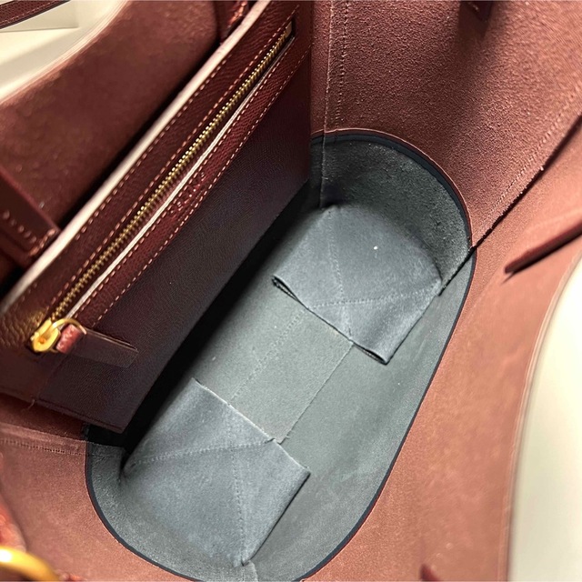 セリーヌ バーティカル カバ バイカラー 2WAY ショルダー トート