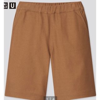 ユニクロ(UNIQLO)の新品　UNIQLO U キッズ　ジャージーショートパンツ　110サイズ(パンツ/スパッツ)