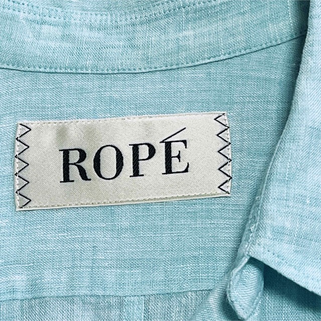 ROPE’(ロペ)の⭐️ROPE⭐️ロペ リネンスキッパーシャツ 36サイズ レディースのトップス(シャツ/ブラウス(長袖/七分))の商品写真