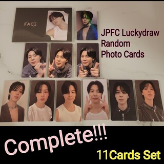 BTS Jimin Face Trading card Complete JPの通販｜ラクマ