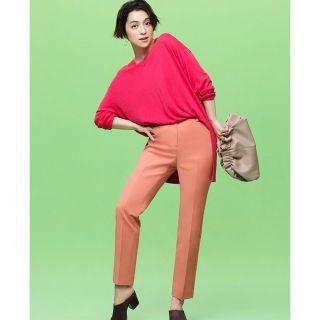 プラステ(PLST)のプラステ　PLUS STYLE スティックパンツ　コットンブレンド(カジュアルパンツ)