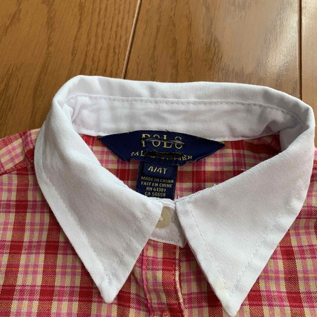 Ralph Lauren(ラルフローレン)のラルフローレン　ワンピース　4T 美品 キッズ/ベビー/マタニティのキッズ服女の子用(90cm~)(ワンピース)の商品写真