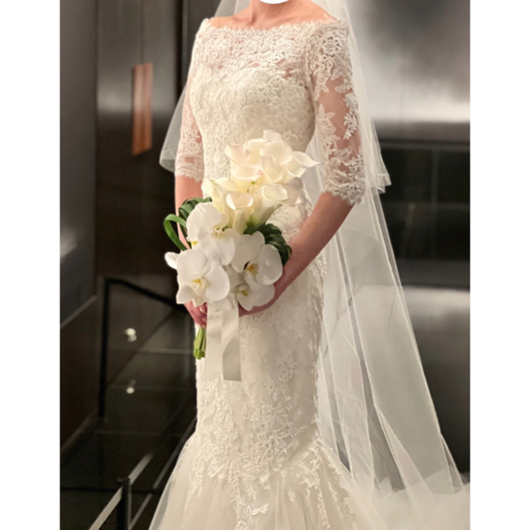 〜みと様専用〜pronovias osanaウエディングドレス レディースのフォーマル/ドレス(ウェディングドレス)の商品写真