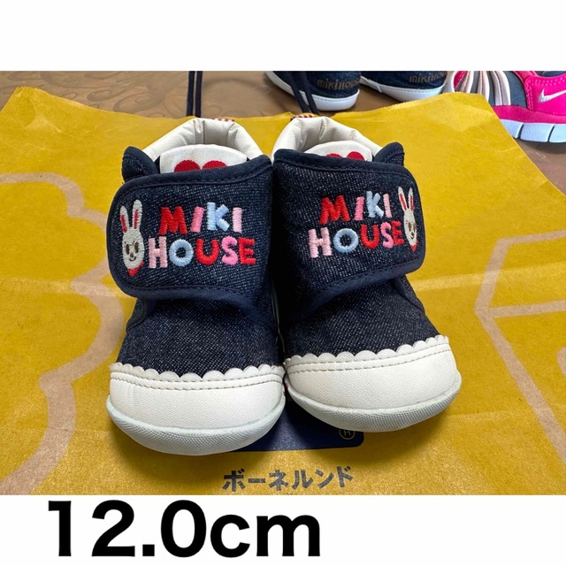 mikihouse(ミキハウス)のミキハウス スニーカー 12.0cm キッズ/ベビー/マタニティのベビー靴/シューズ(~14cm)(スニーカー)の商品写真