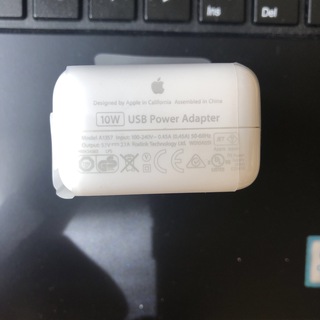 アップル(Apple)のApple usb power adapter (変圧器/アダプター)