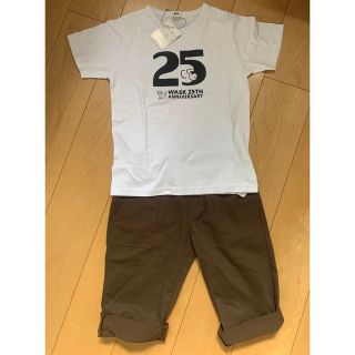 ワスク(WASK)の新品、値札付き！　Tシャツ、ハーフパンツセット　140.150(Tシャツ/カットソー)