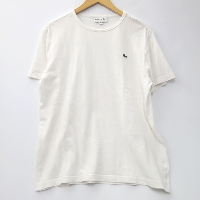 LACOSTE(ラコステ)のラコステ クルーネック 半袖 グリーンワニTシャツ カットソー M 国内正規品 メンズのトップス(Tシャツ/カットソー(半袖/袖なし))の商品写真