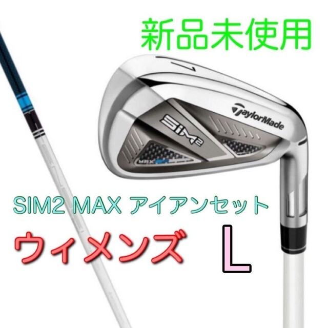 SIM2 MAX シム2マックス アイアンセット レディース カーボン Lクラブ