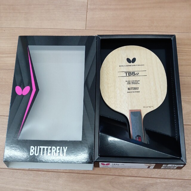 【新品】BUTTERFLY バタフライTB5a-FL卓球ラケット