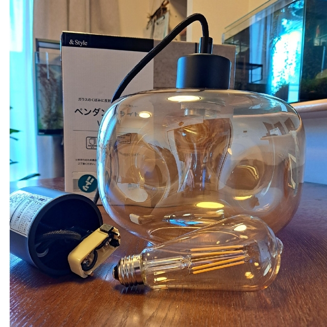 ニトリ - ニトリ ペンダントライトVITRO 電球付きの通販 by ニトリ - ニトリ ペンダントライトVITRO 電球付きの通販 by