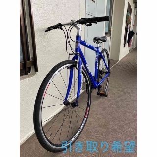 ジオス(GIOS)の【松戸近辺　引き渡し希望】GIOS mistral 青(自転車本体)